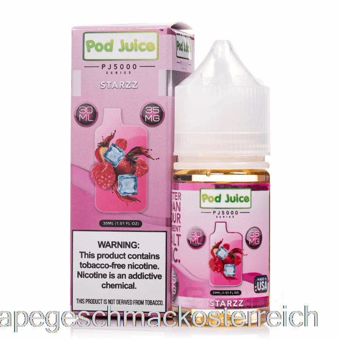 Starzz – Pod-Saft PJ5000 – 30 Ml, 35 Mg Vape-Geschmack